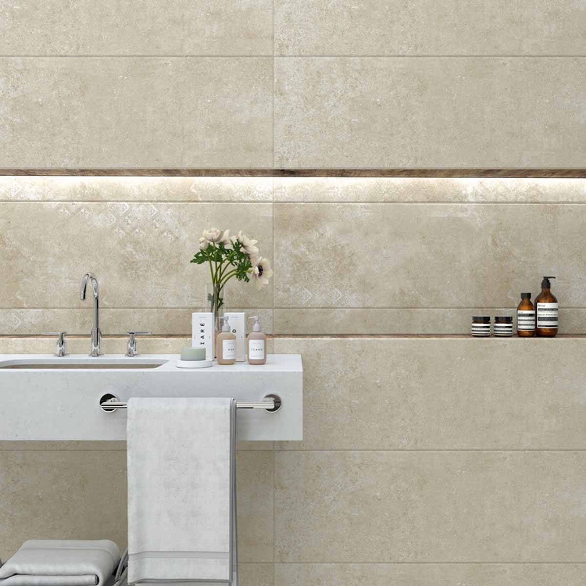 کاشی آیسان دکور کرم گلدیس