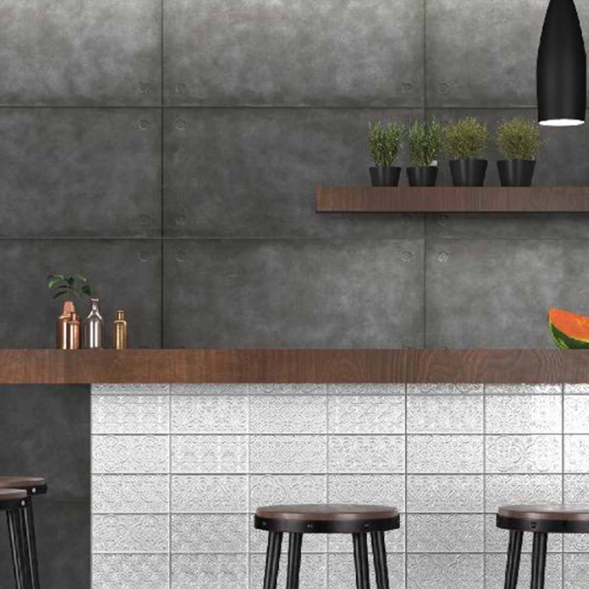 سرامیک سمنت اکسپوز مات طوسی گلدیس