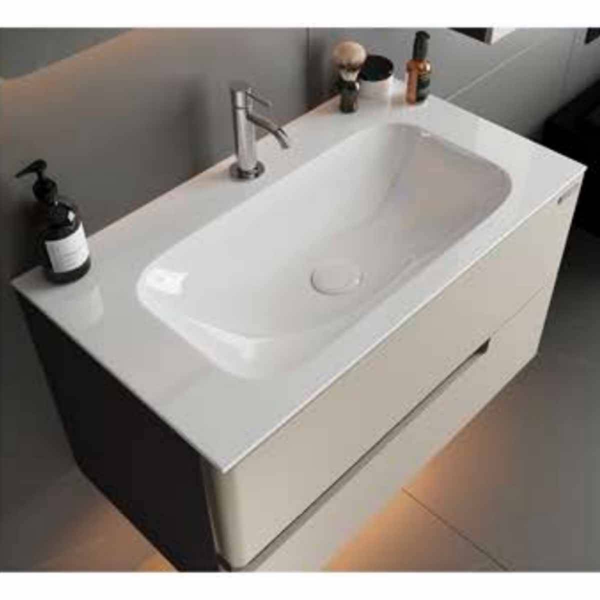 کابینت روشویی 3074 سفید ویتا