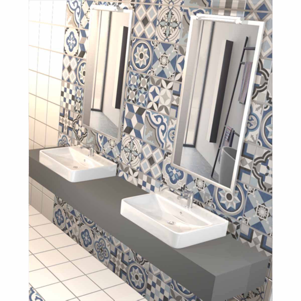 کاشی موراکو دکور آبی دیتا تکسرام