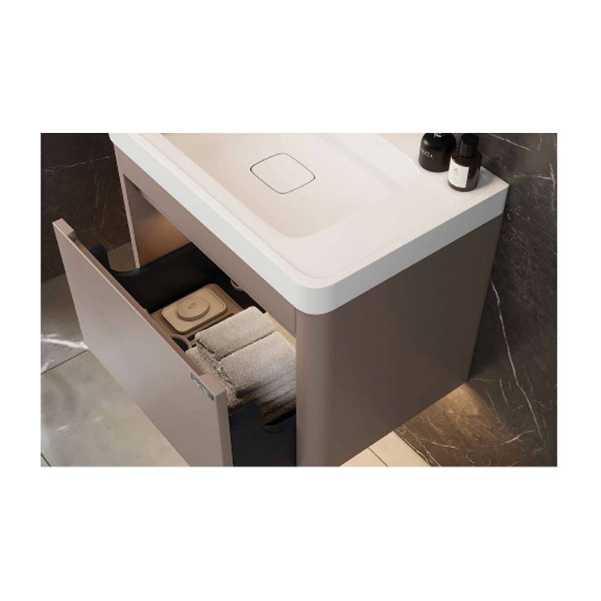 کابینت روشویی 3082 کرم سفید ویتا
