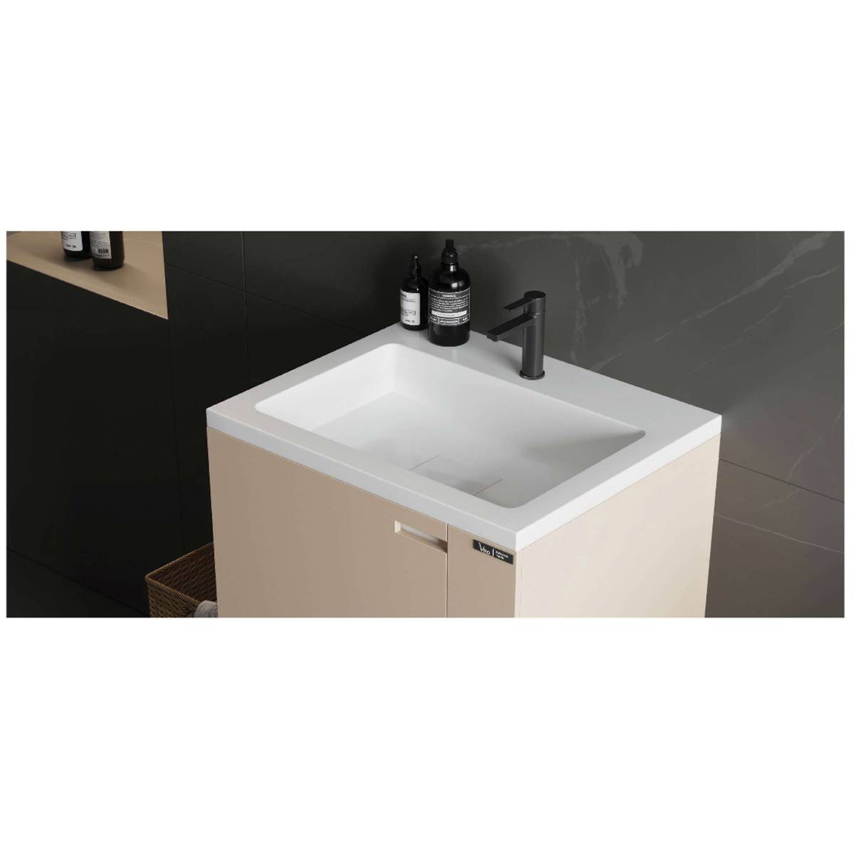 کابینت روشویی 3088 سفید کرم ویتا