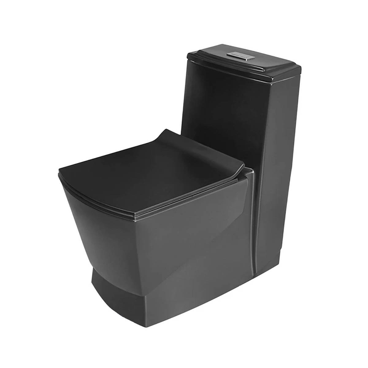 توالت فرنگی مگا مشکی مات مروارید