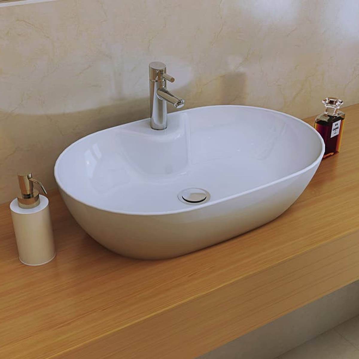 روشویی روکابینتی تورینو نوین سرام