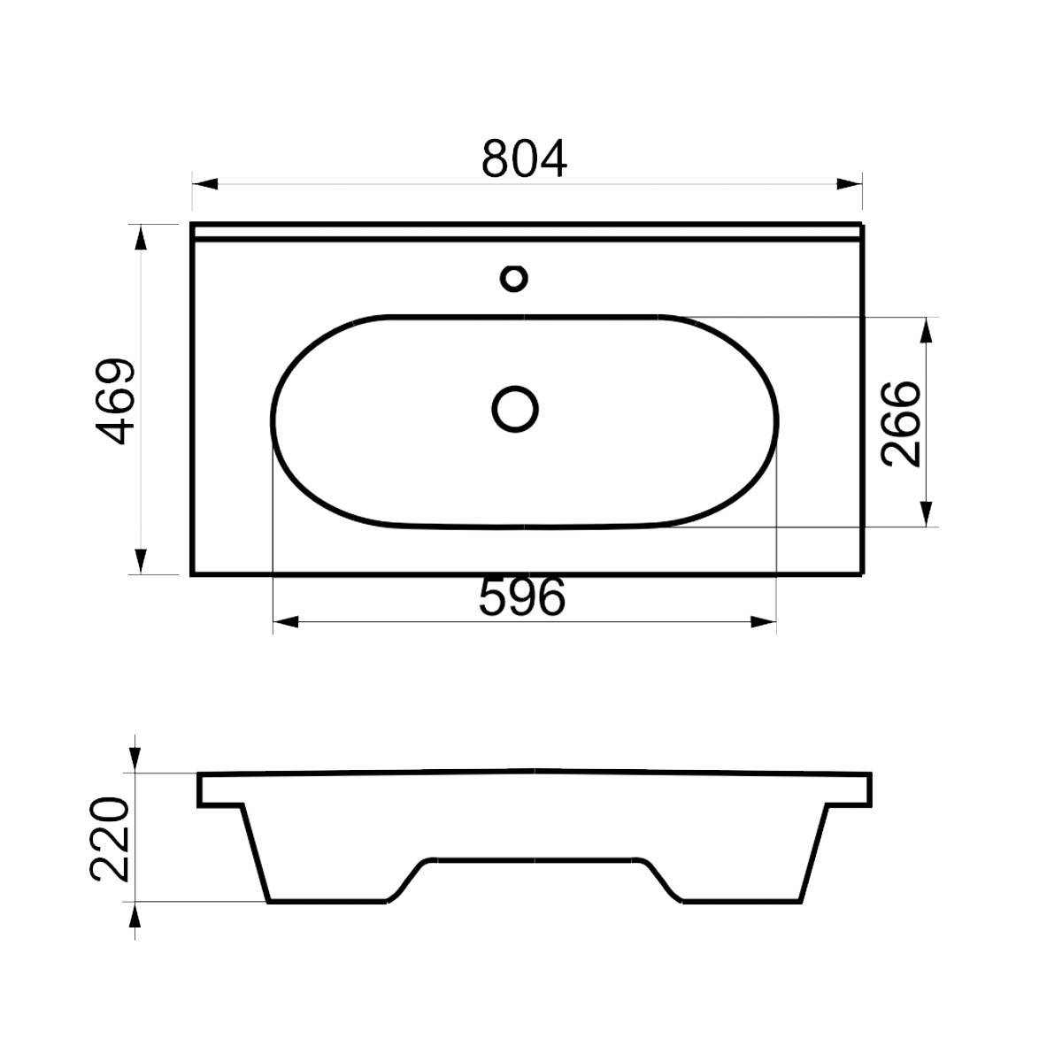 روشویی روکابینتی دسپینا مروارید