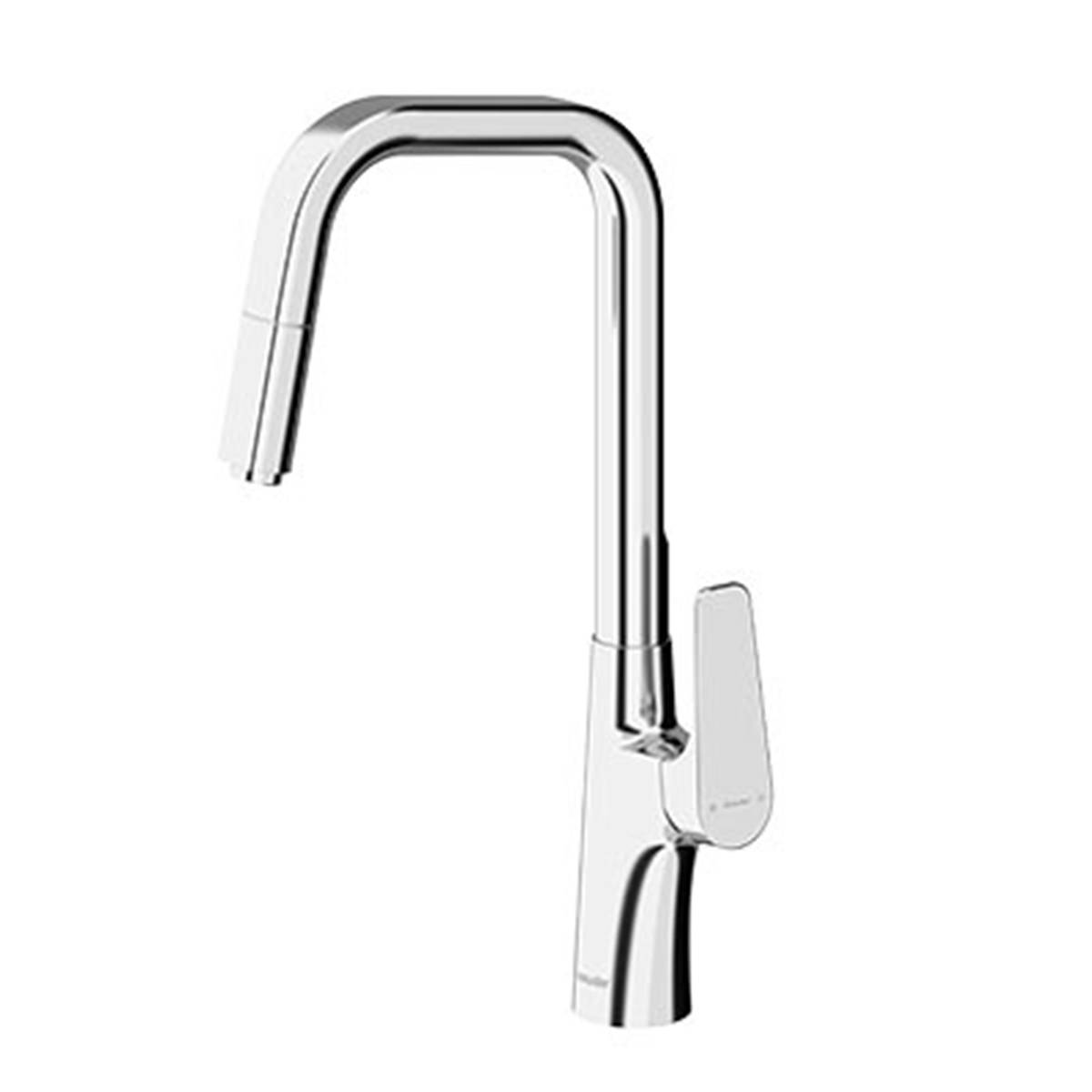 شیر آشپزخانه شاوری آخن کروم شودر