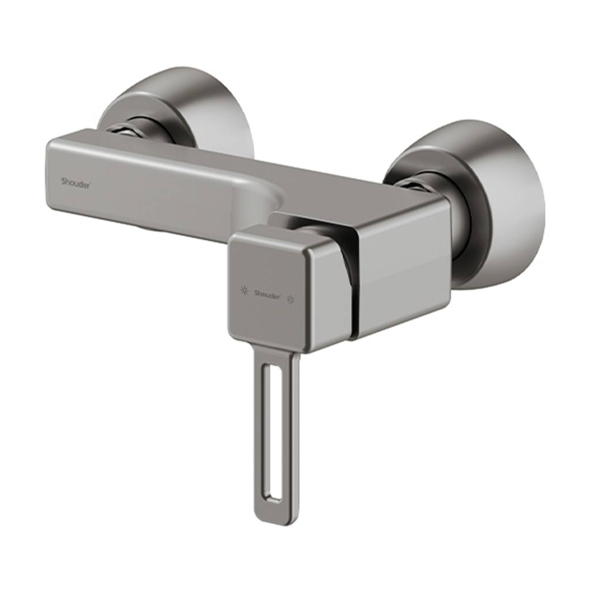 شیر توالت میشل کروم مات شودر