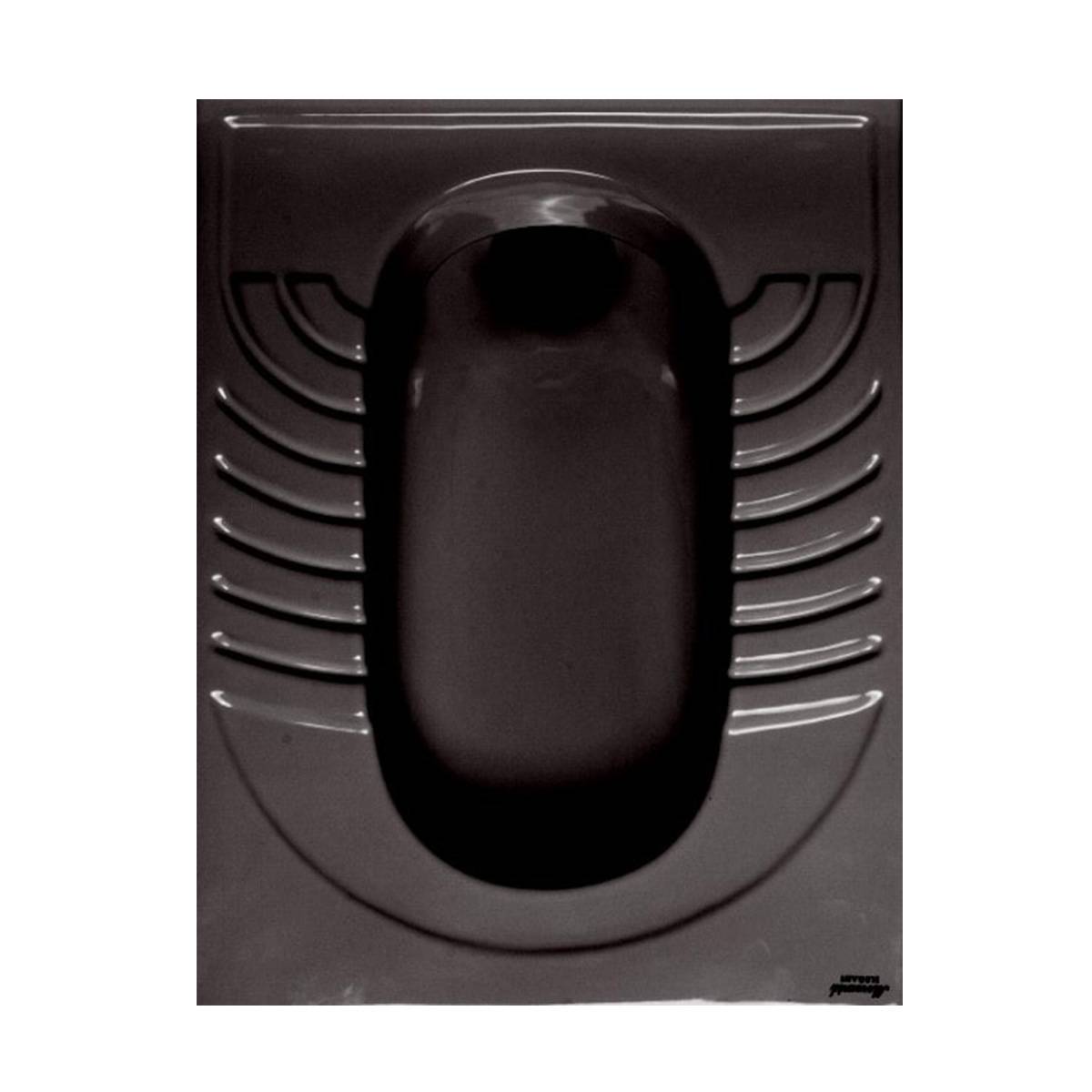 توالت زمینی الگانت مشکی مات مروارید