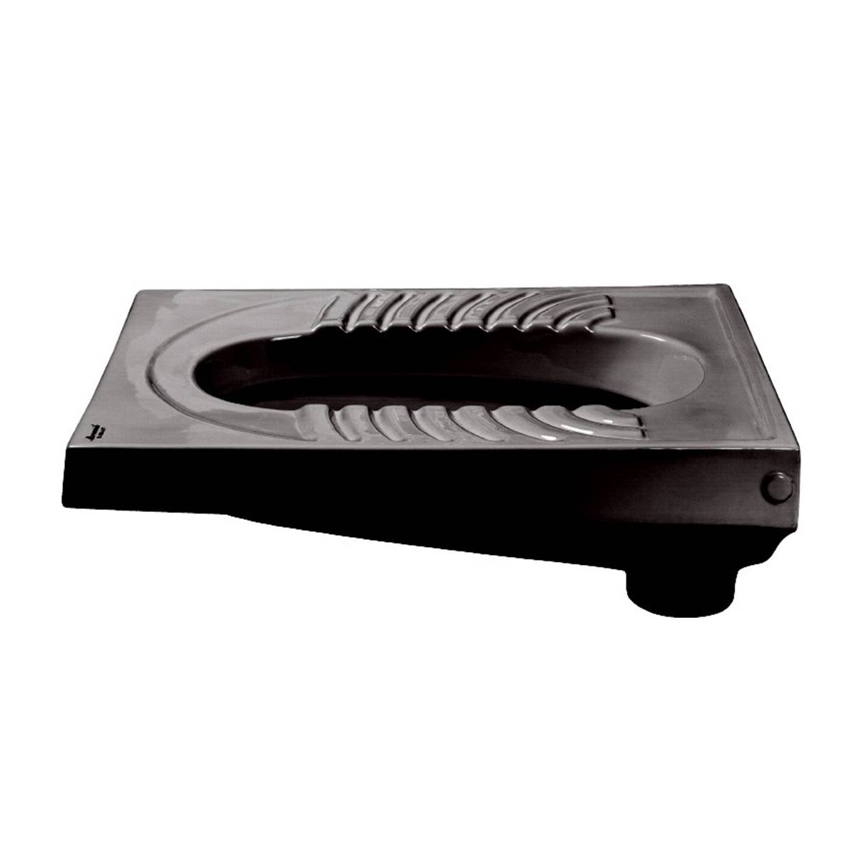 توالت زمینی الگانت مشکی مات مروارید