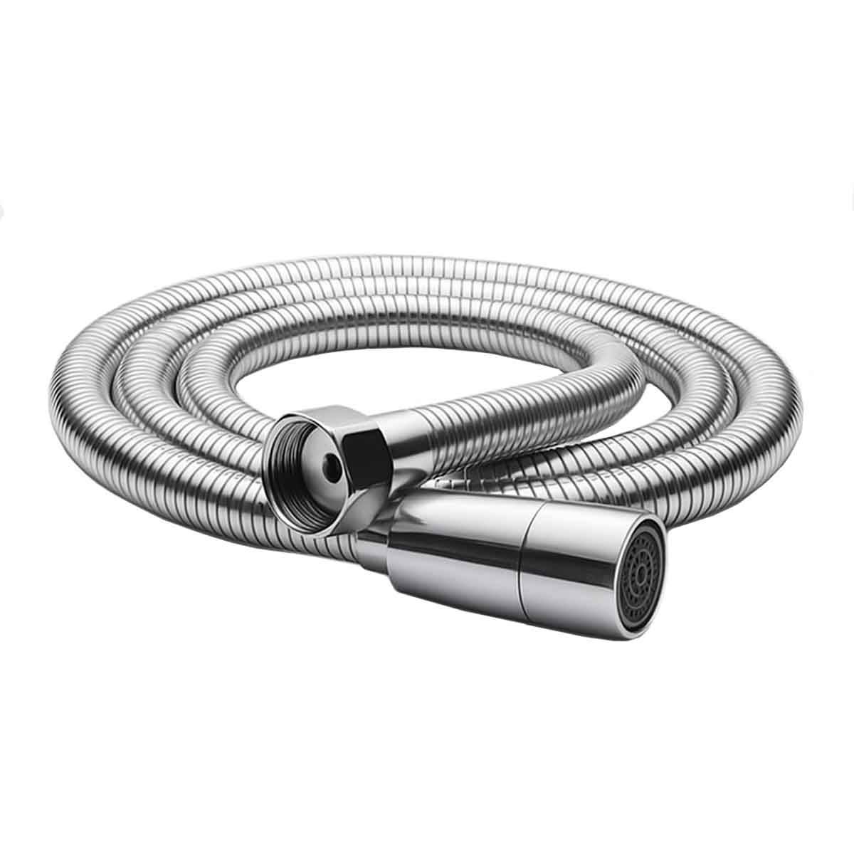 شلنگ توالت کشی برنجی کروم تاپ