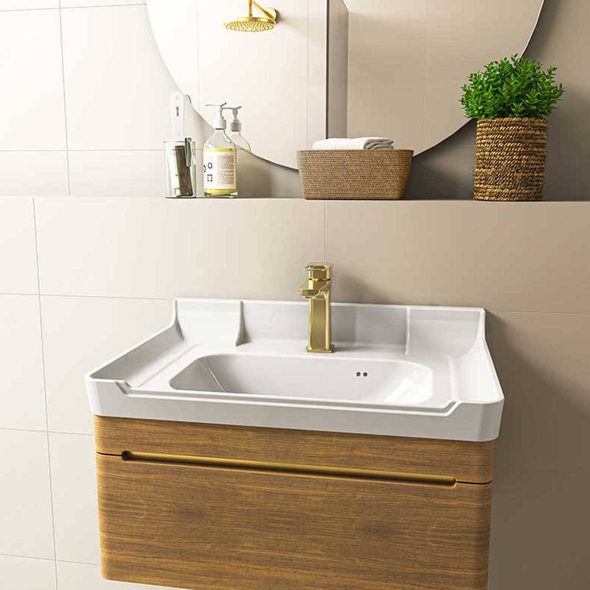 روشویی روکابینتی آرتا چینی کرد