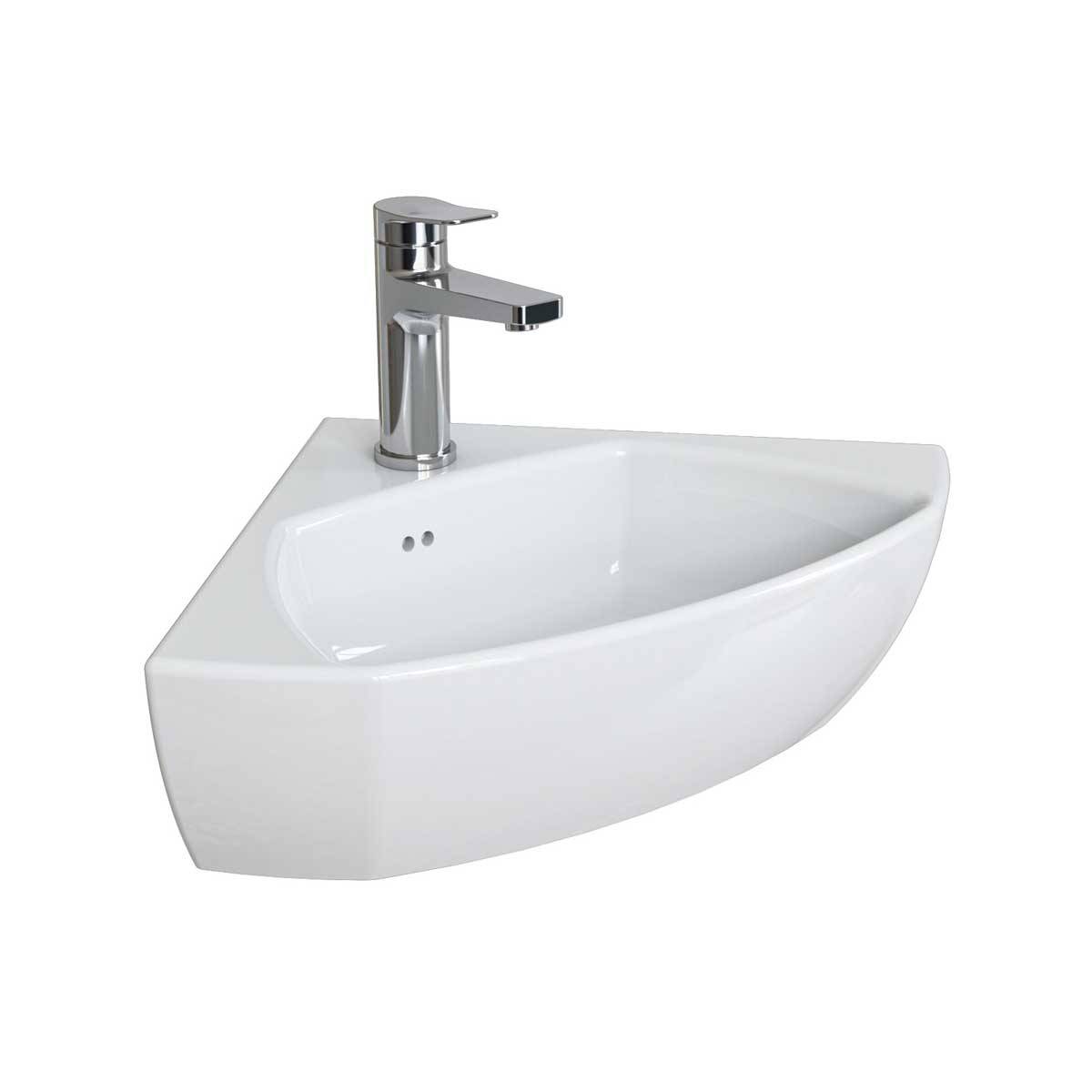 روشویی روکابینتی گوشه آرین چینی کرد