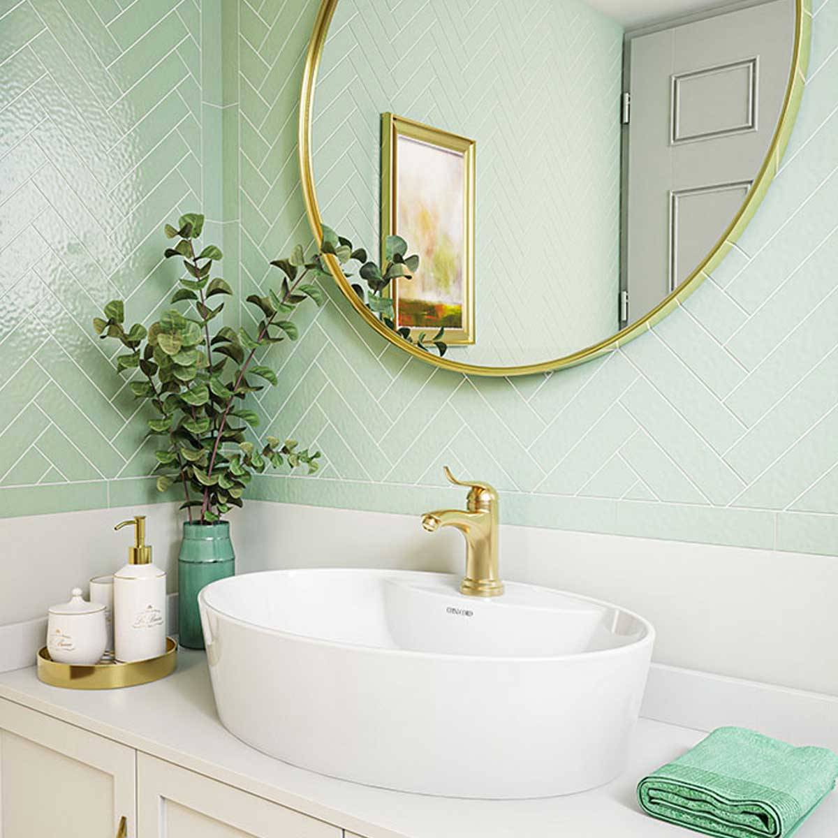 روشویی روکابینتی پاپیتال جا شیردار چینی کرد