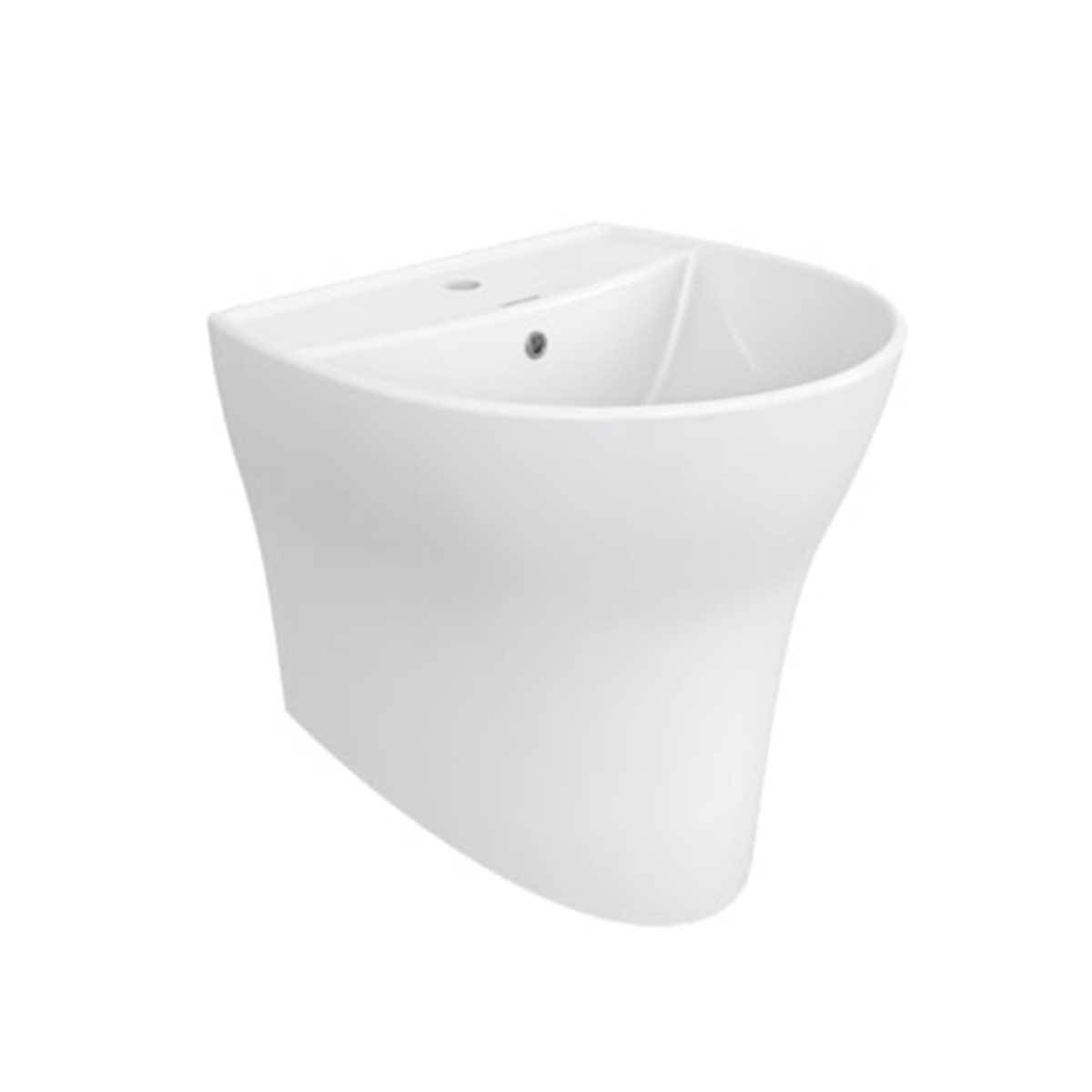 روشویی نیم پایه ویکتوریا چینی کرد