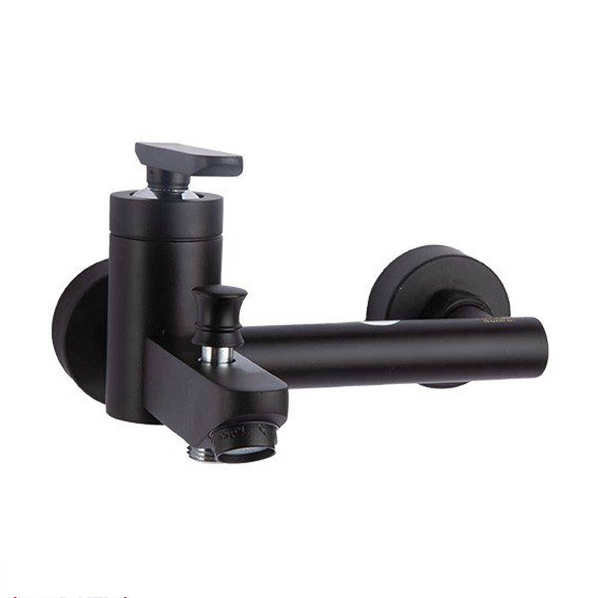 شیر حمام فلورا مشکی راسان