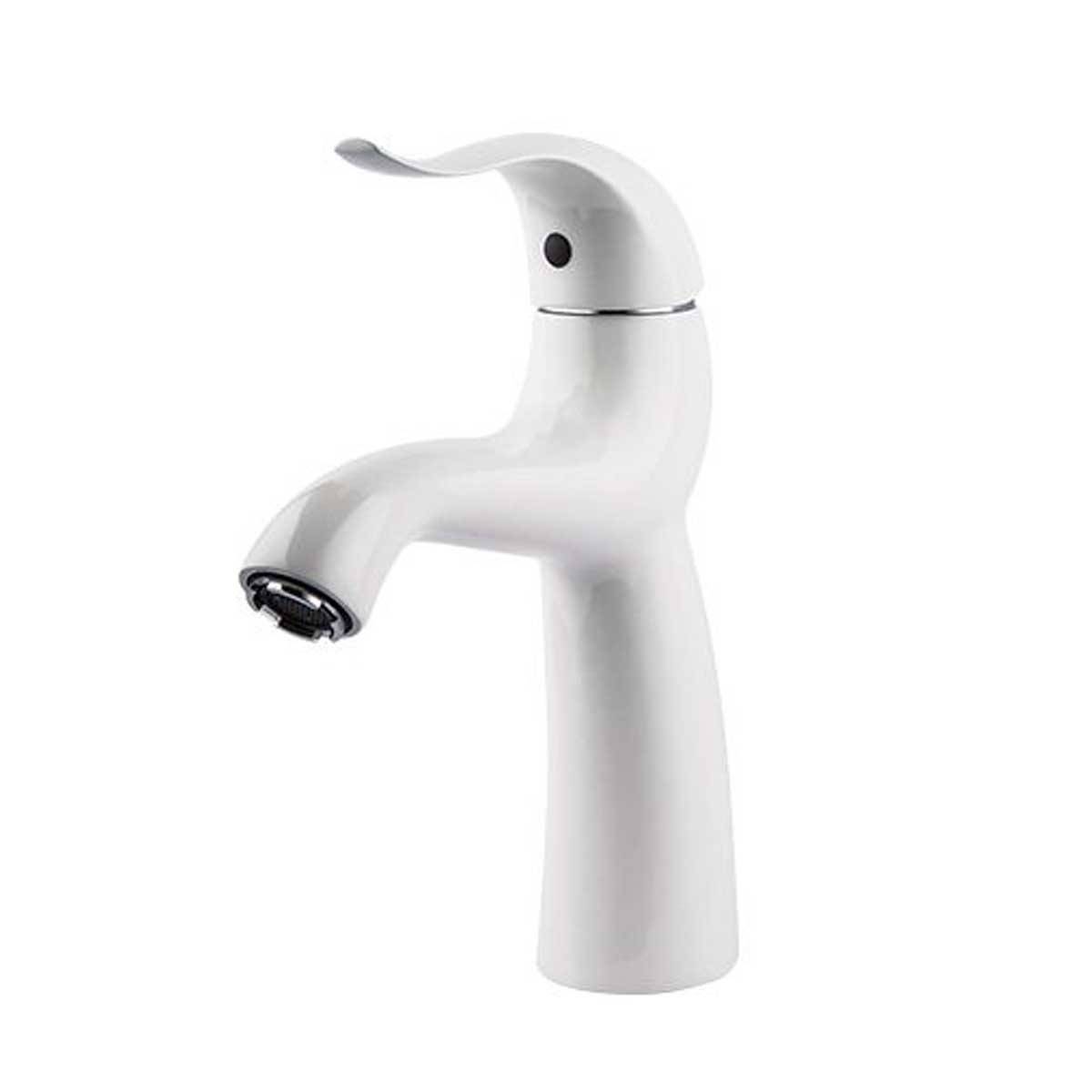 شیر روشویی اکتاو شیری کروم راسان