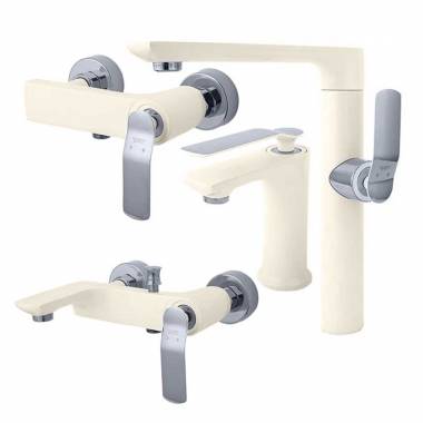 ست شیرآلات آوات شیری کروم راسان