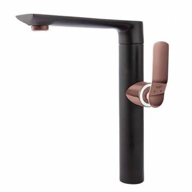 شیر آشپزخانه آوات مشکی رزگلد راسان