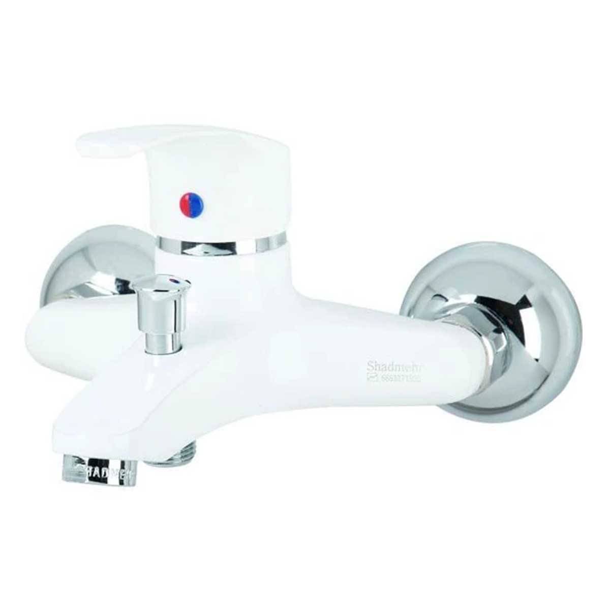 شیر حمام بیتا سفید کروم شیبه