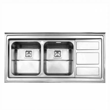 سینک روکار 765 استیل البرز