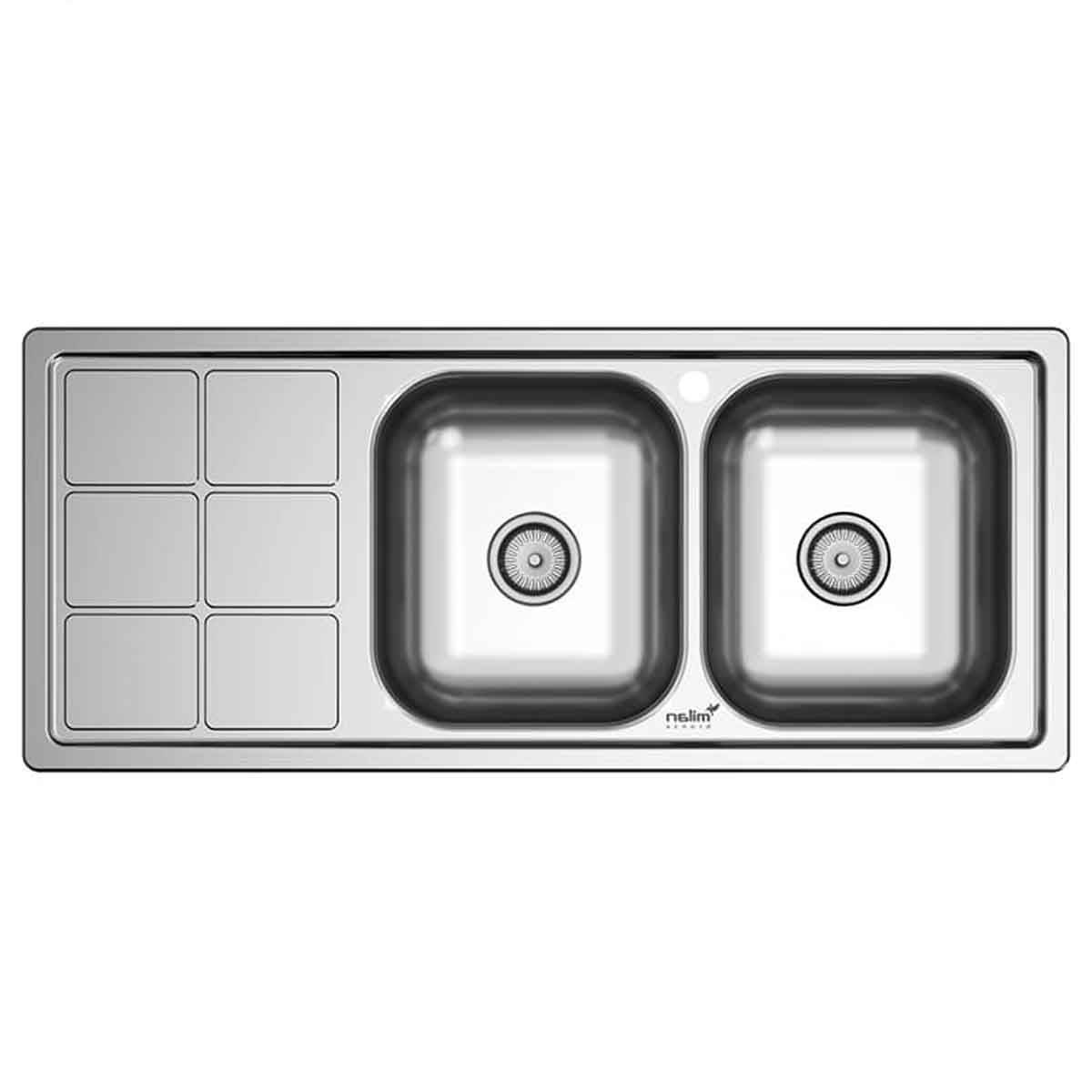 سینک توکار 1018 میلان برنز