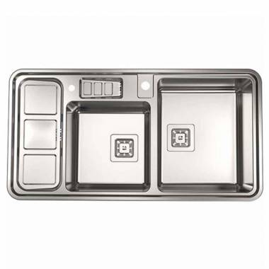 سینک روکار 853 استیل البرز