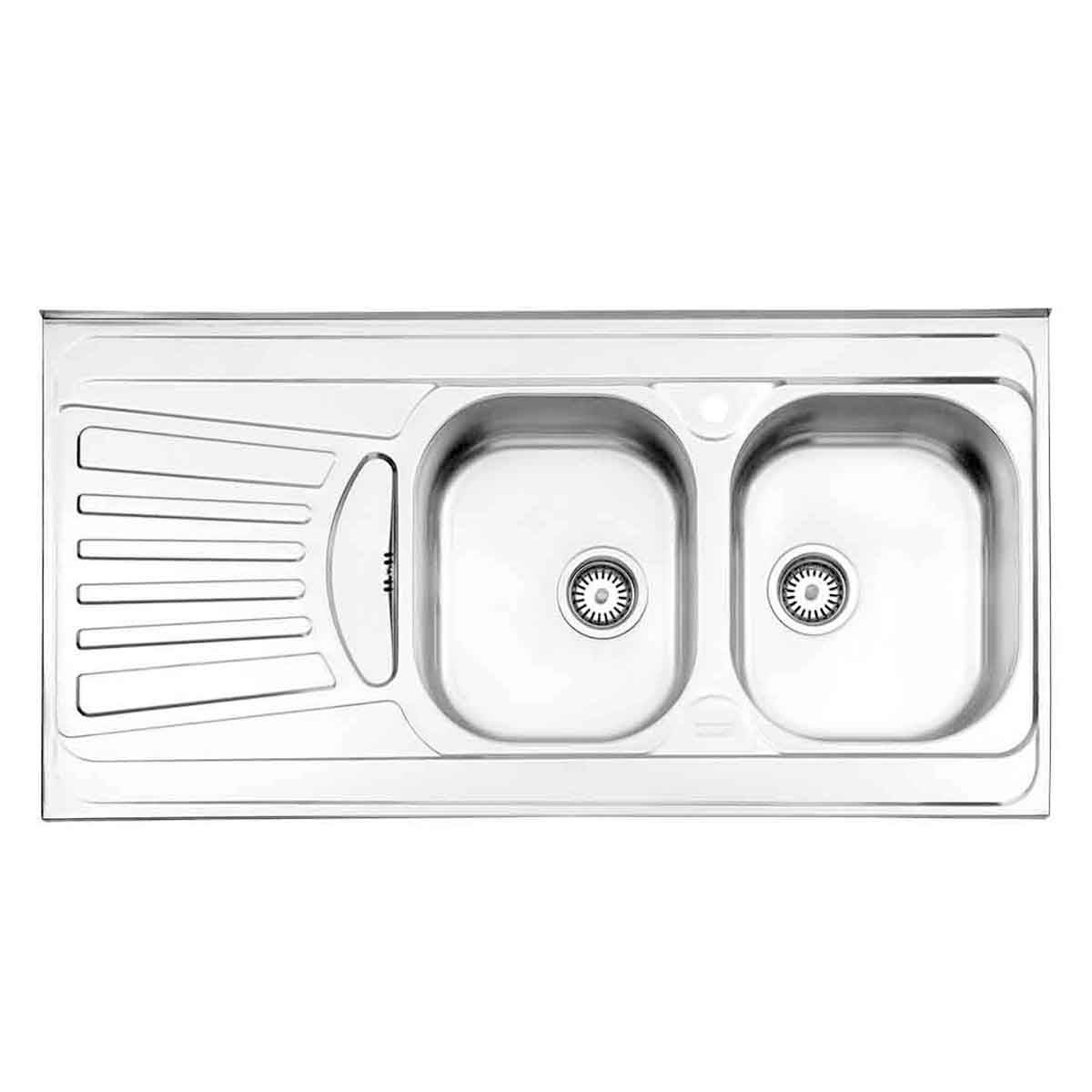 سینک روکار 60/ 725 استیل البرز