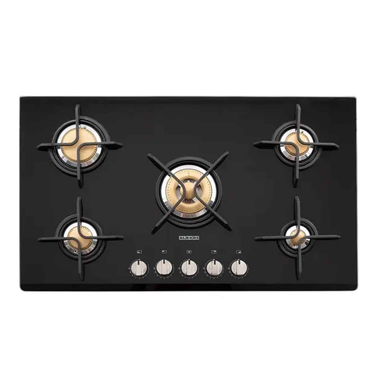 اجاق گاز شیشه ای G5912 استیل البرز