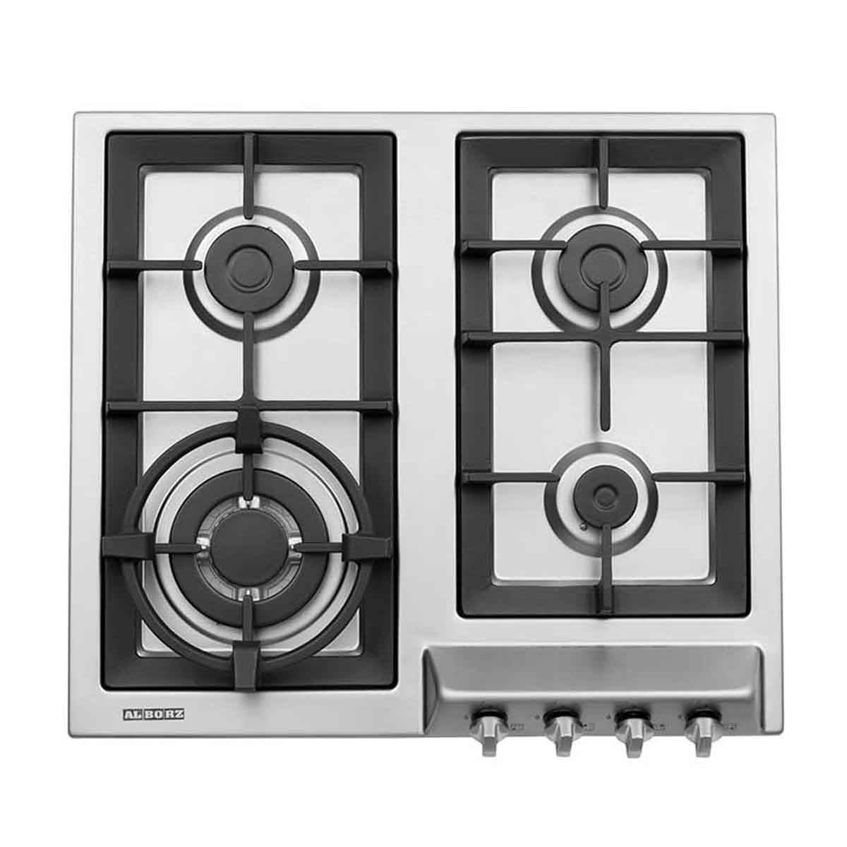 اجاق گاز صفحه ای استیل S4655 استیل البرز