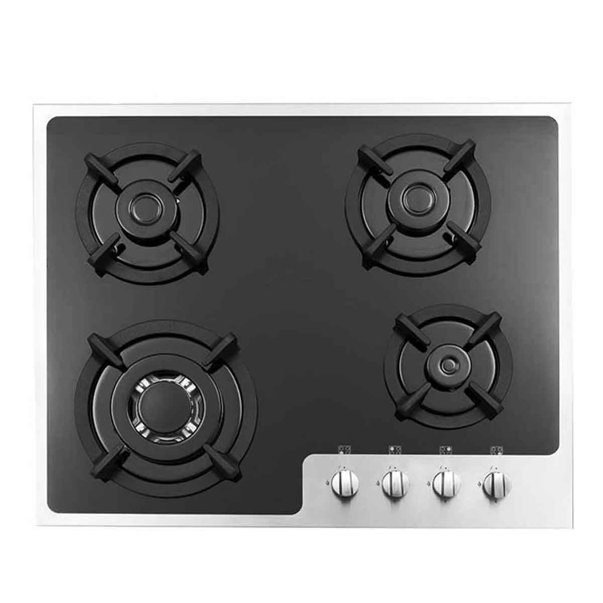 اجاق گاز شیشه ای استیل G4652 S استیل البرز