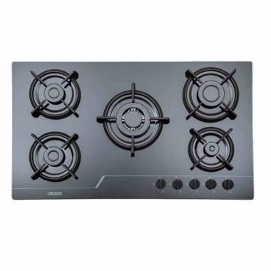 اجاق گاز شیشه ای مشکی G5961 استیل البرز