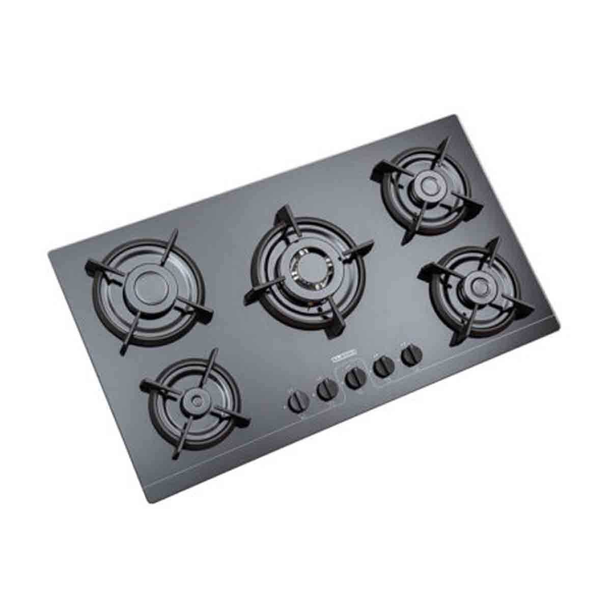 اجاق گاز شیشه ای مشکی G5964 استیل البرز