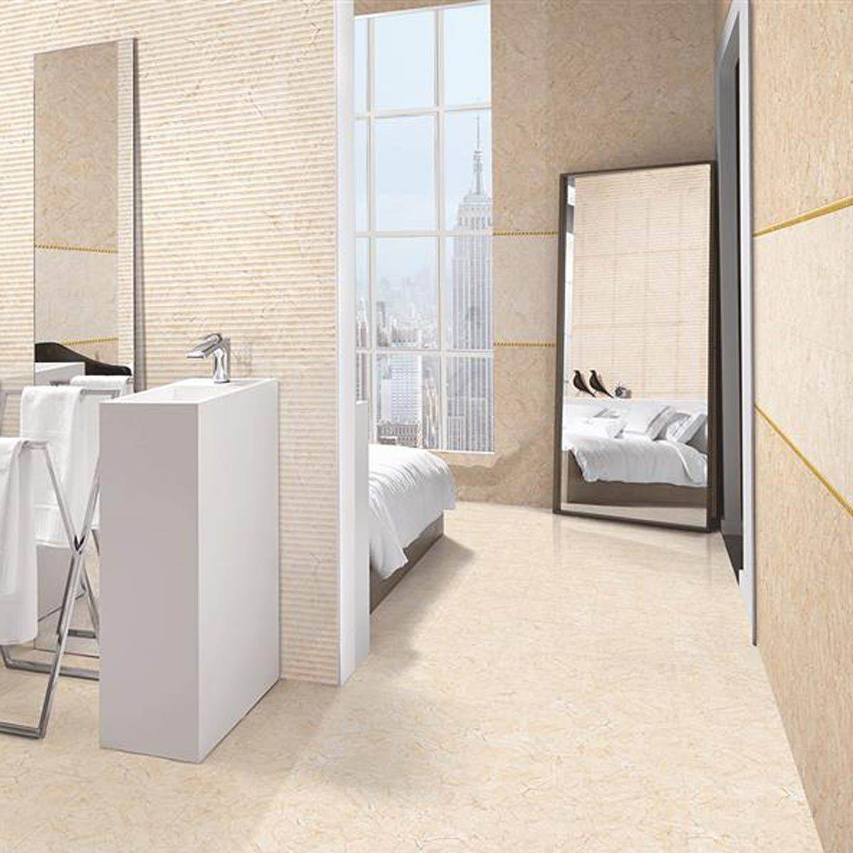 کاشی لوسیانا کرم تیره سینا