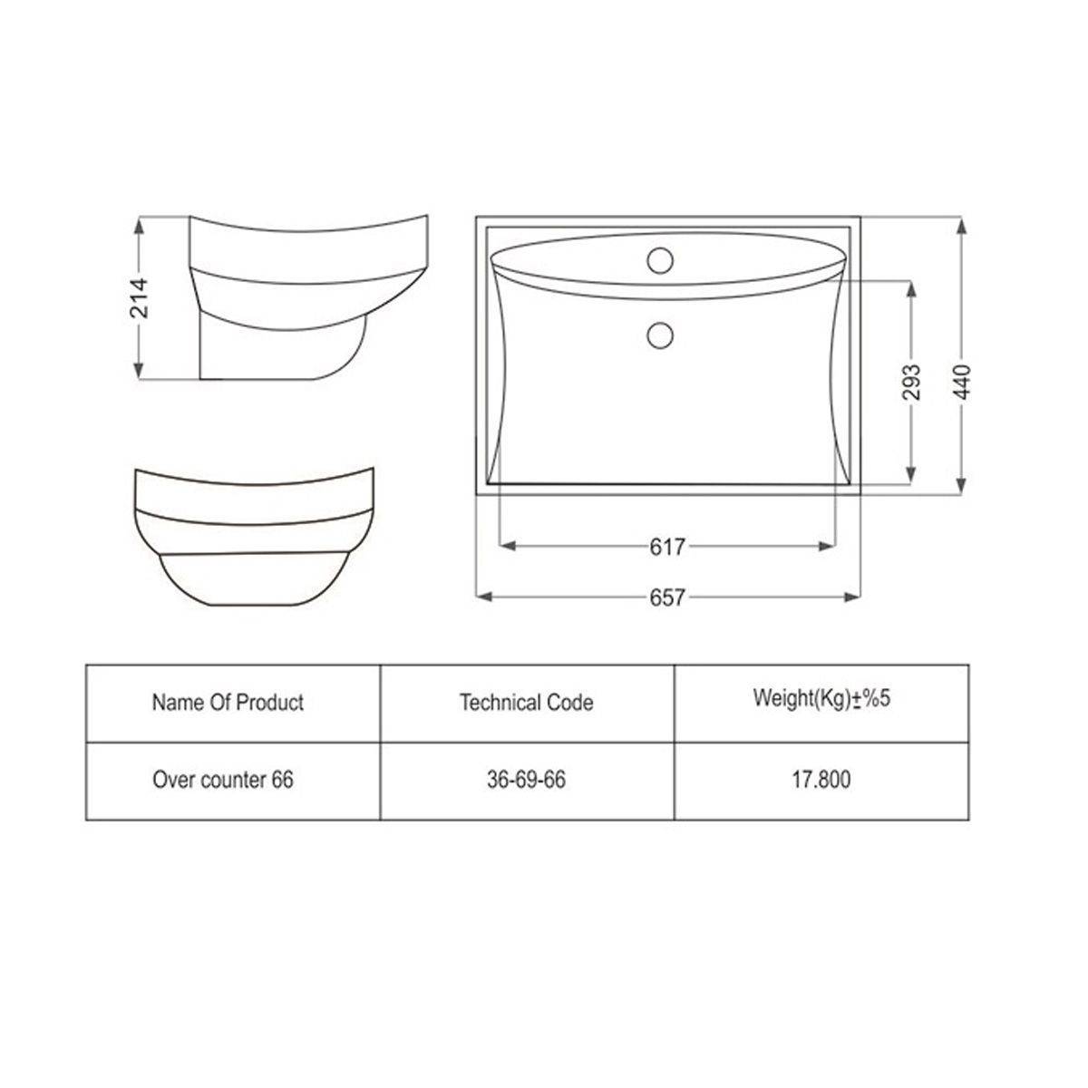 روشویی روسنگی سانتا مروارید