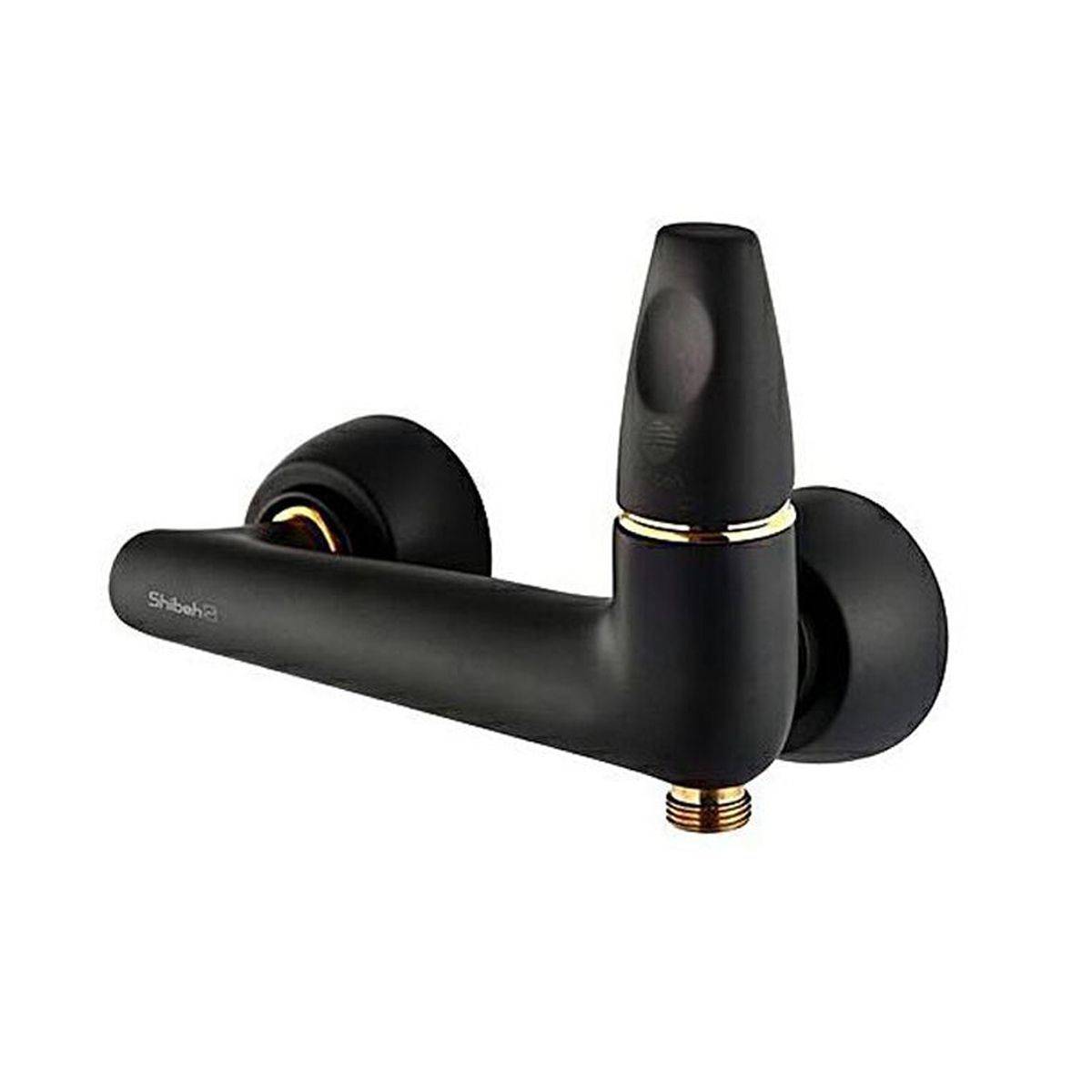 ست شیرآلات ماهور مشکی طلایی شیبه